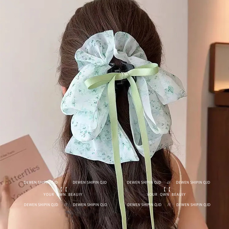 Otoño y invierno super fairy arco princesa cabeza agarrar clip de cabeza mujer detrás de la cabeza clip cuadrado muestra cara pequeña clip de pelo adornamiento de cabeza clip de pelo