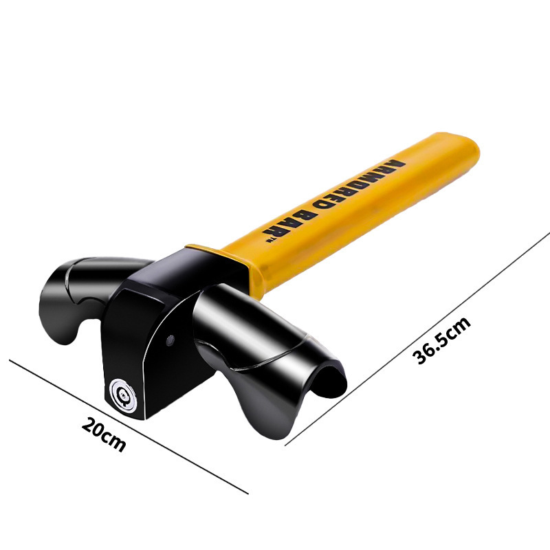 Cross-Border Car Steering Wheel Lock T-Shaped Steering Wheel Anti-Theft Car Lock Multi-Functional Universal Safety Anti-Theft Lock