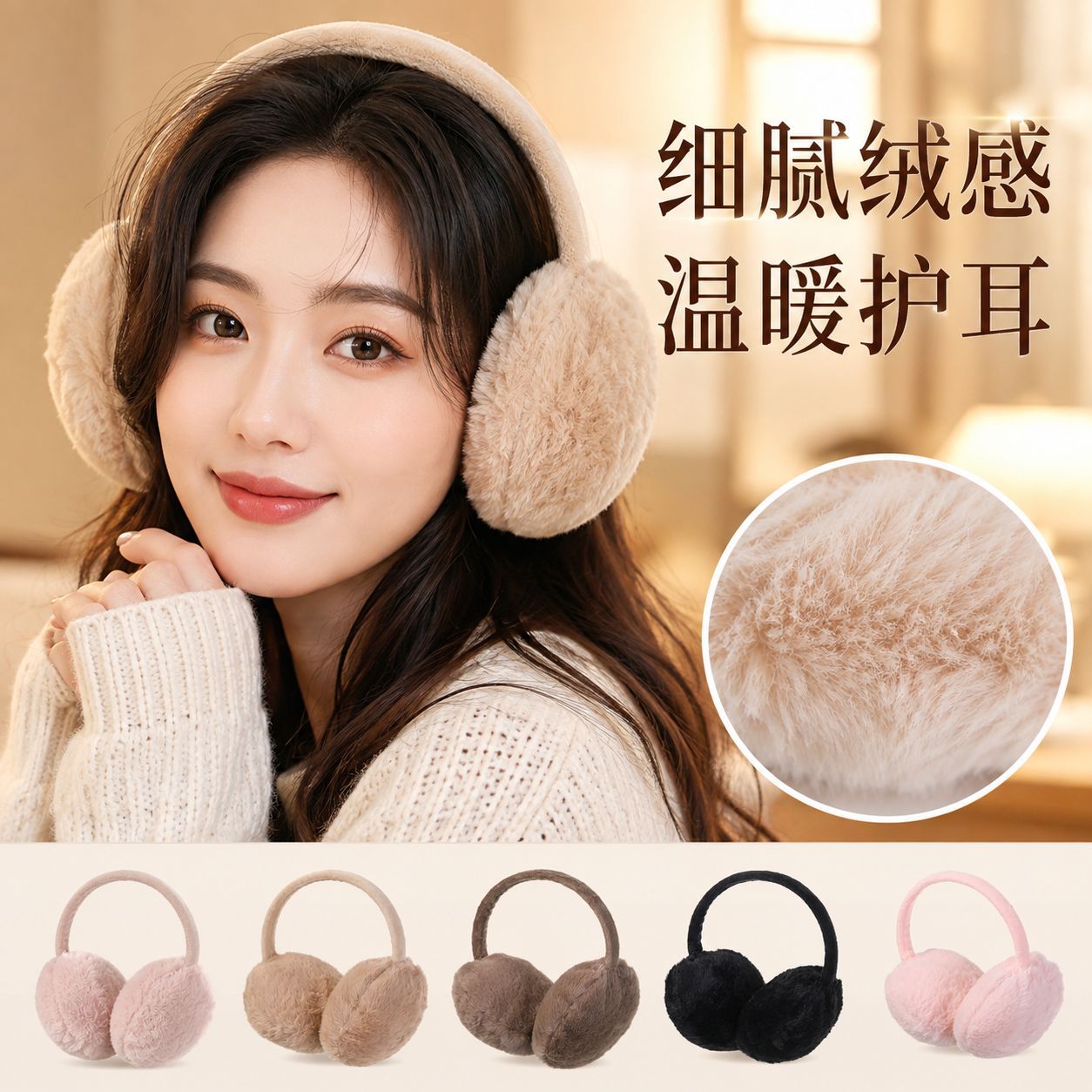 Winter cycling ear warmers: anti-freeze, warm, windproof, stylish, and lightweight