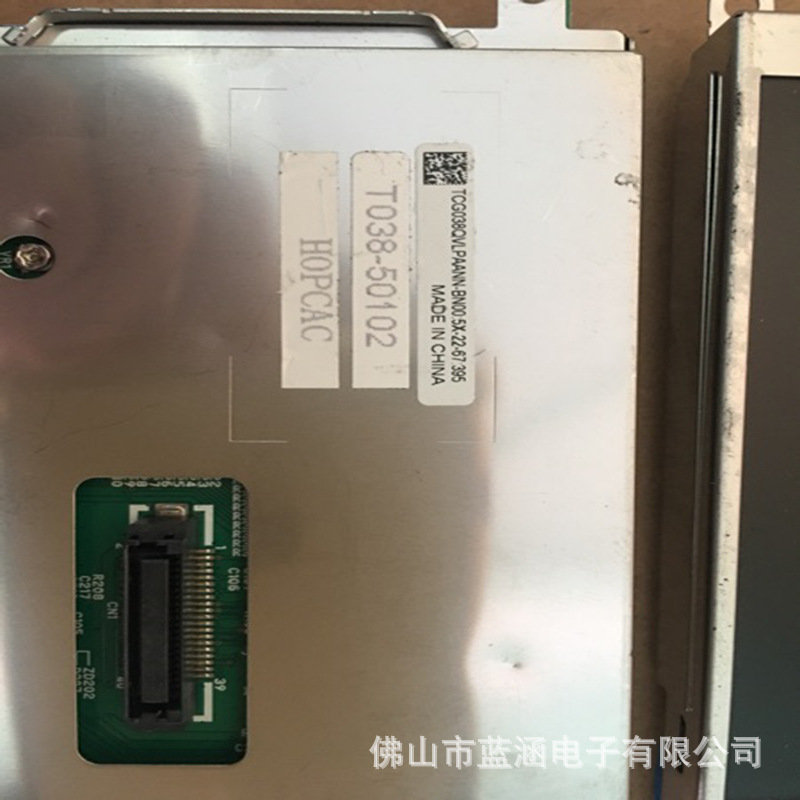 原装 现货出售TCG038QVLPAANN-BM00拍前请联系客服确认型号和参数