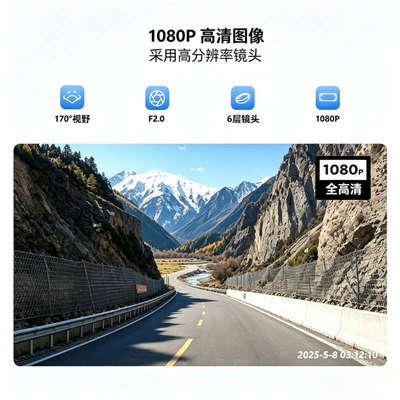 Cross-border best-selling dashcam with: Driving recorder