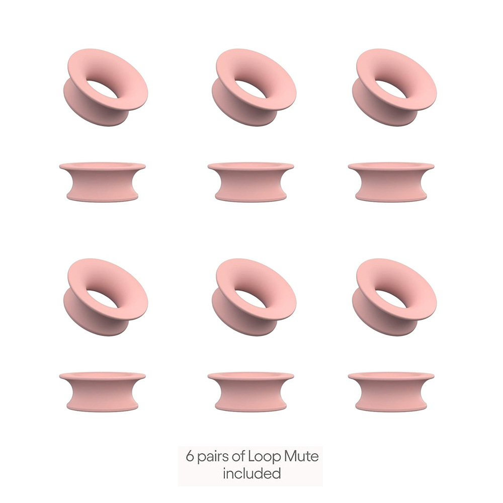 Los nuevos tapones para los oídos de silicona reducen el ruido adicional de 5 dB accesorios ajustables según sea necesario