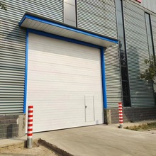 工业滑升门车间厂房仓库电动感应安全高效快速通行不等待卷帘门