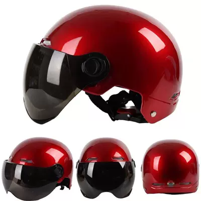 and Women's All-Season Painted | Motorcycle Safety Supplies - red-tea-short-lens