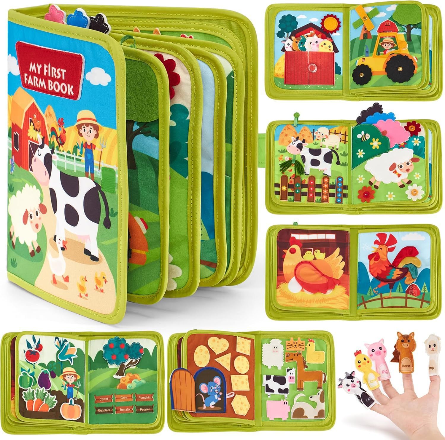 Nuevo cartón de estudio de fieltro transfronterizo de venta caliente para bebés bolsas escolares de fieltro ocupadas para niños