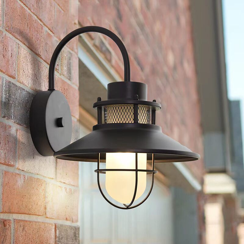American-Style Simple Outdoor Waterproof and Rust-Proof Retro Wall Lamp for Balcony, Corridor, Terrace, Entrance, Courtyard, Exterior Wall, Outdoor Lighting American-Style Simple Outdoor Waterproof and Rust-Proof Retro Wall Lamp for Balcony, Corridor, Terrace, Entrance, Courtyard, Exterior Wall, Outdoor Lighting