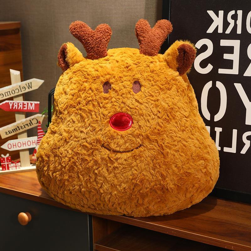 INSクリスマス装飾抱き枕クリスマスツリー人形ソファークッション姜パイ人ヘラジカ子供女子プレゼント|undefined