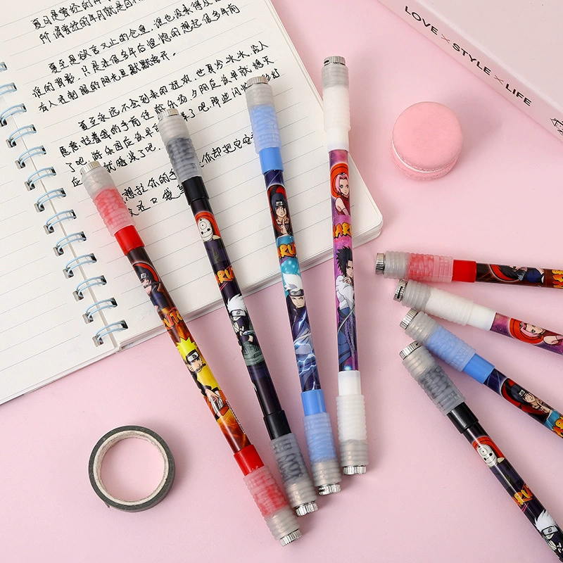 Everbright Rotating Students Decumbling Be beginners can write a pen to write, write, use pen, dobbing net red cool turning pen