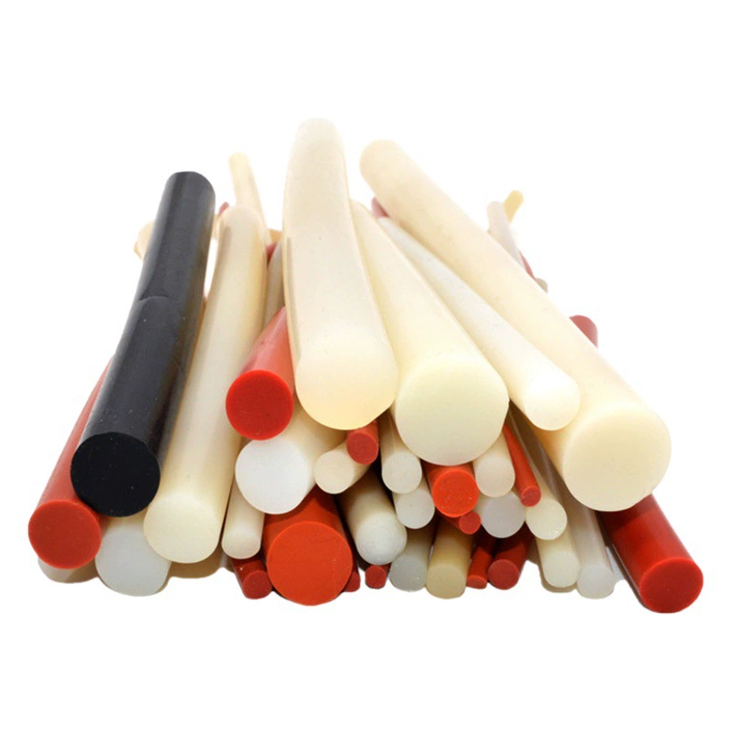 Высокотемпературный силиконовый уплотнительный профиль, круглый, без запаха, водонепроницаемый, для корпусов машин, силиконовый шнурок