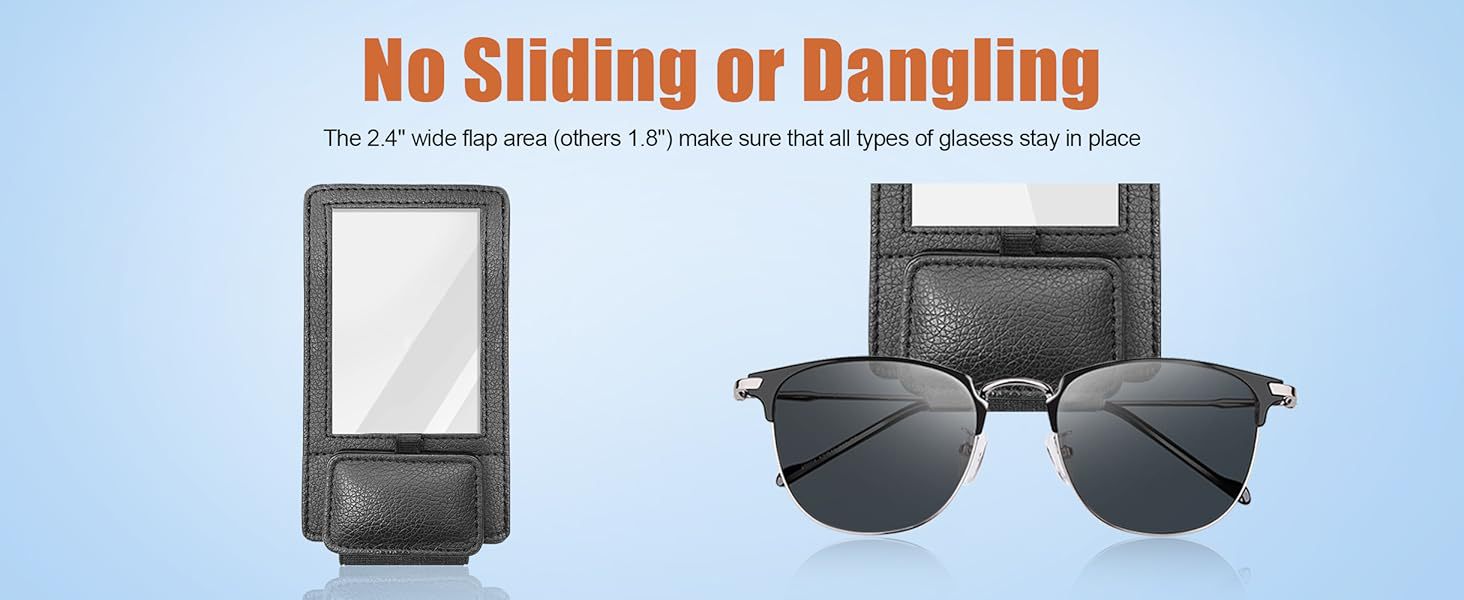 Cross-Border New Model Car Glasses Clip Photo Holder Car Sun Visor Magnetic Photo Storage for Sunglasses