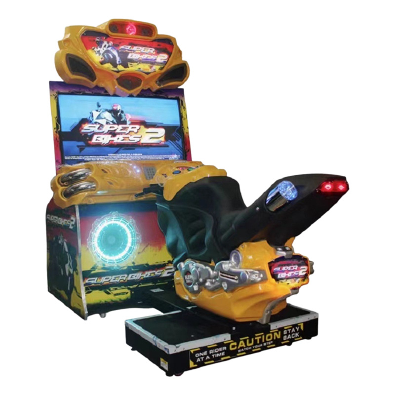 Racing Motorcycle Children's Paradise Juego de simulación Juego de juegos de entretenimiento interior Equipo de videojuegos Sala de juegos Juegos comerciales que conducen a monedas
