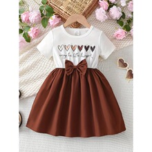 B 31260 Girl's Floral Lace Dress Ůͯ�B��ȹ