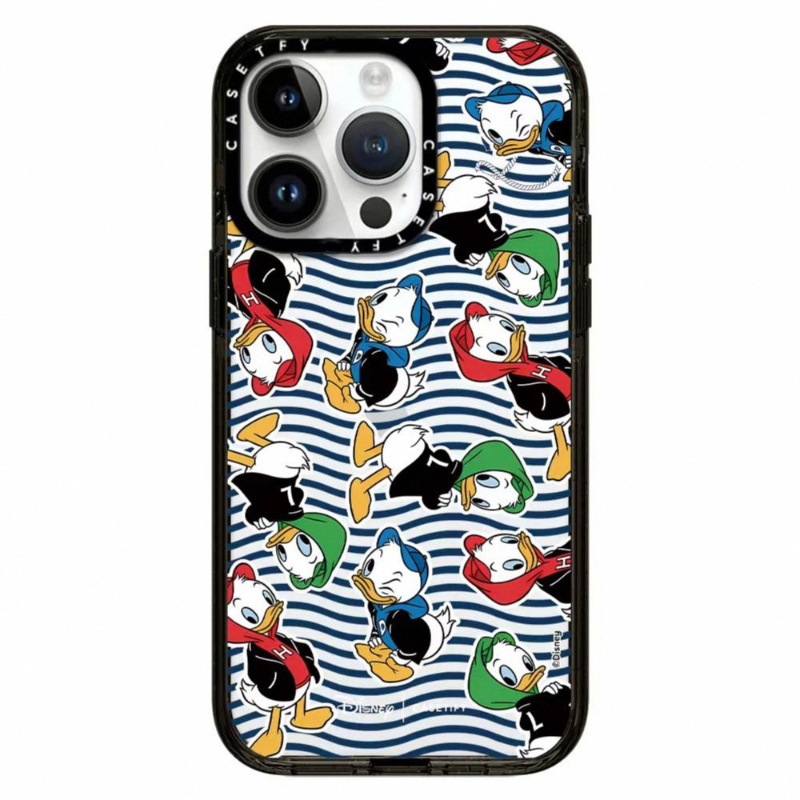 CASE 도널드 덕 조카 [아크릴 블랙 프레임]