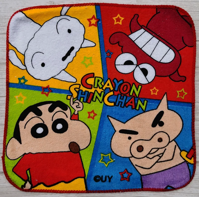 Cotton children's crayons, handkerchief, towel