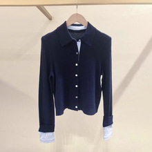 ��ʽС��2026�紺INS����֯����POLO��ƴ������ڵ��ſۿ���26102