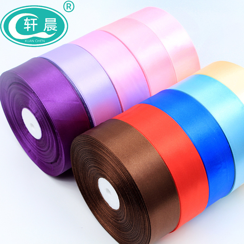 Cinta de poliéster 4cm para embalaje y decoración de regalos