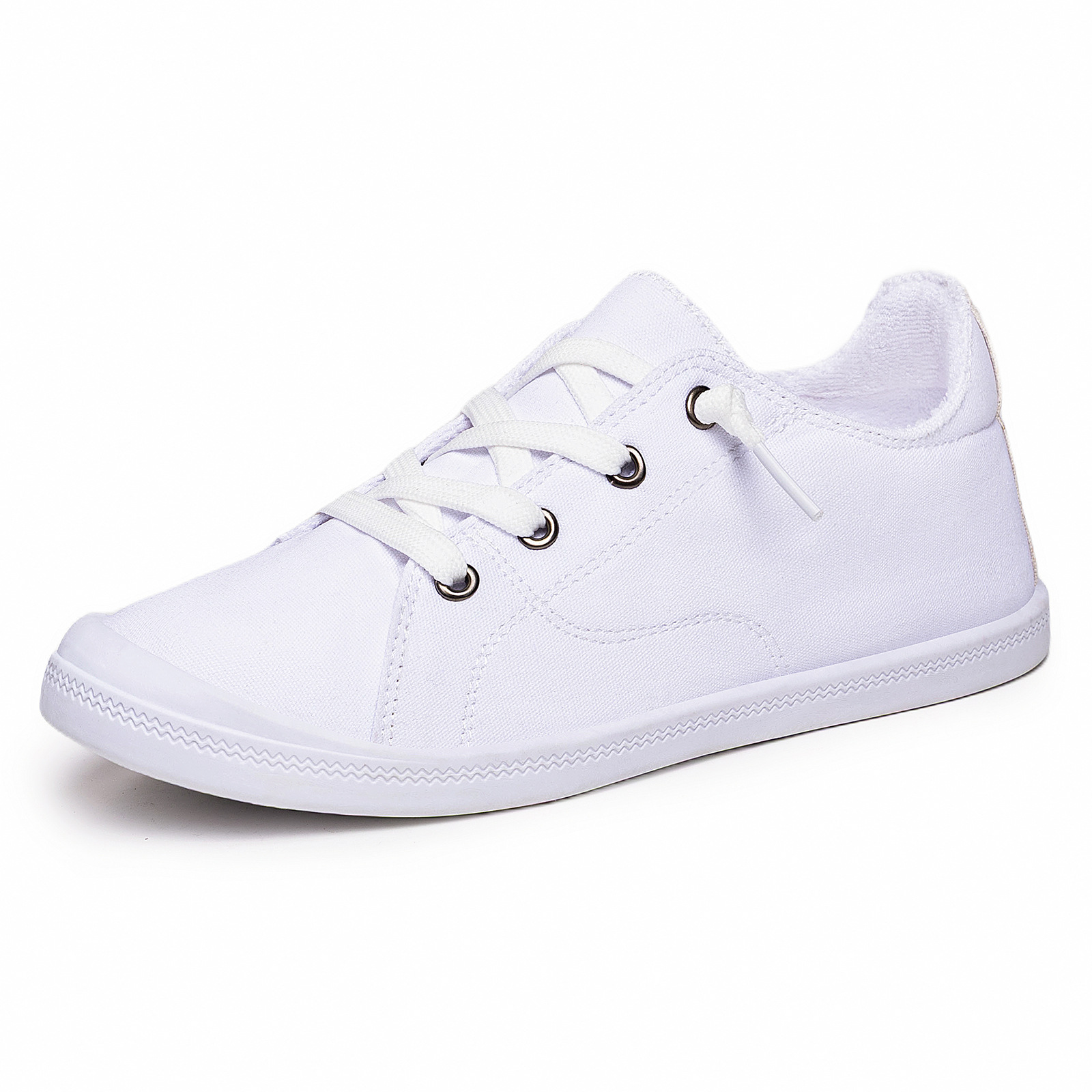 Zapatos europeos y americanos zapatos de tela ligera primavera zapatos casuales de tacones planos zapatos de mujer zapatos perezosos