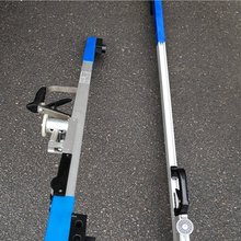 轨道距离测量仪器  煤矿巷道测量轨距尺 便携式铁路