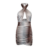 Сексуальное летнее платье без рукавов, юбка, мини-юбка, европейский стиль, (Трансграничная торговля), в обтяжку, с акцентом на бедрах