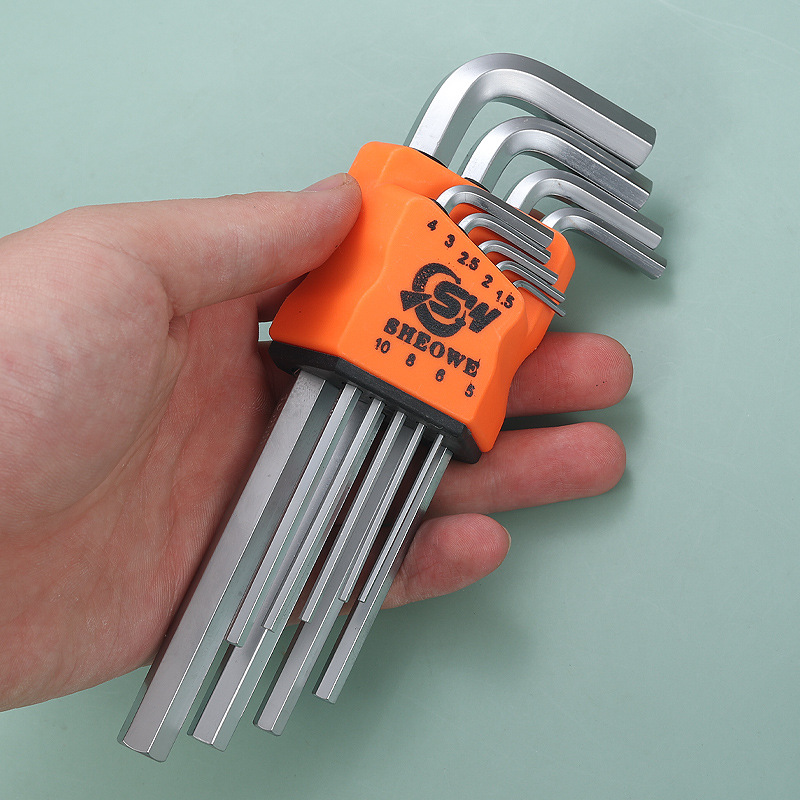 Fábrica al por mayor hexágono socket Comercio exterior cabeza plana hexágono socket traje hexágono llave