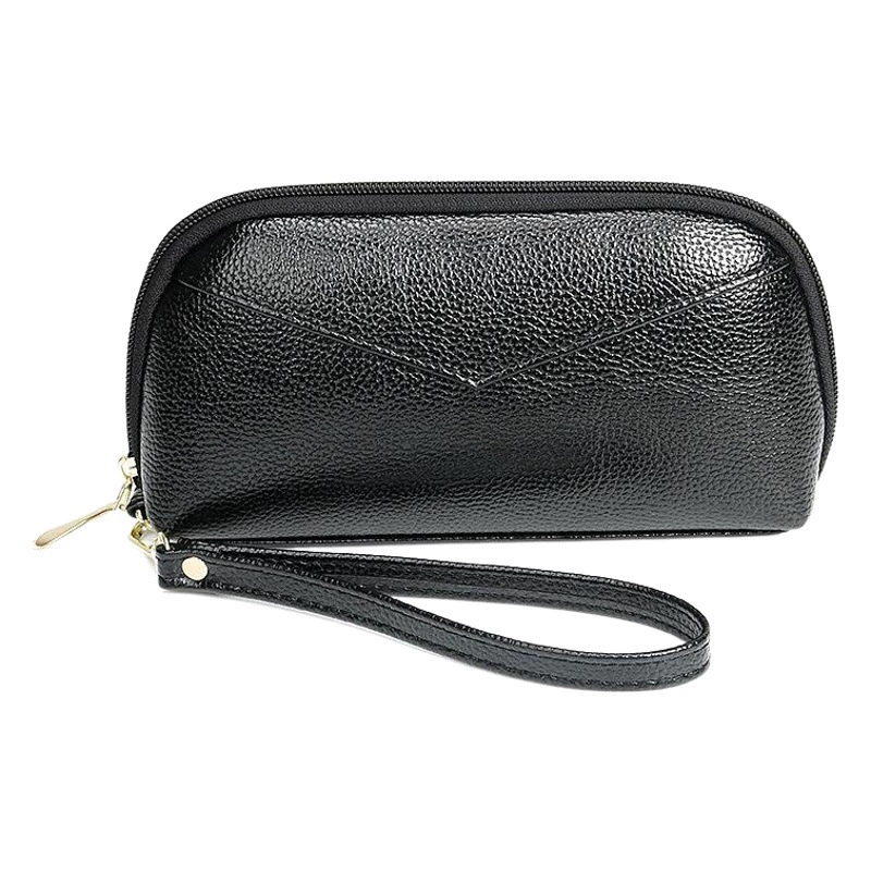 Новая корейская модная женская длинная ручная сумка женская большая емкость сумка-раковина на молнии кошелек сумка для мобильного телефона