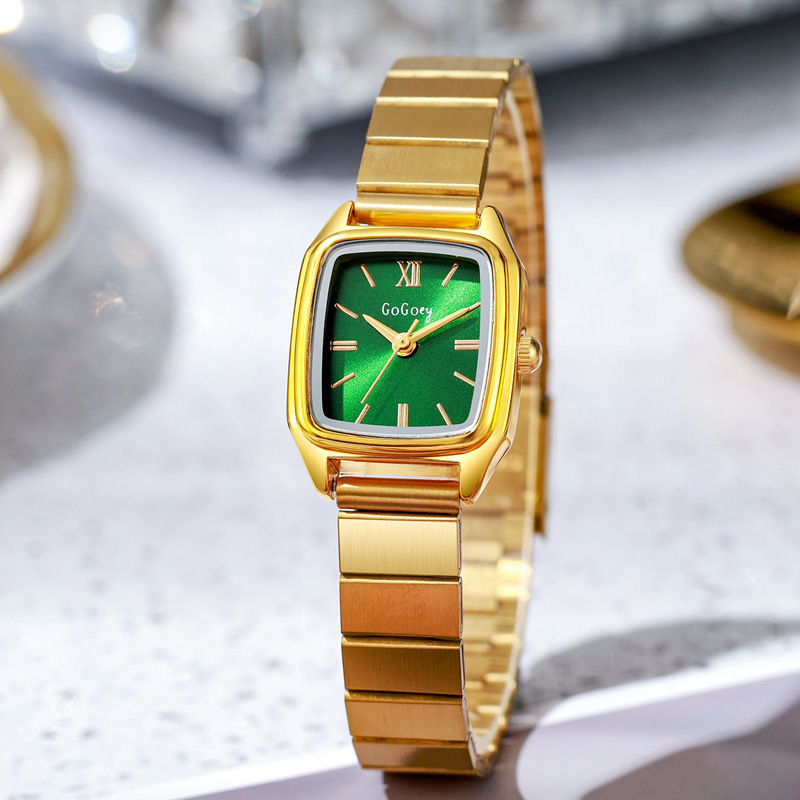 Middle ancient high-value women's watch niche high-end quartz watch ladies simple Korean ins wind square watch wholesale