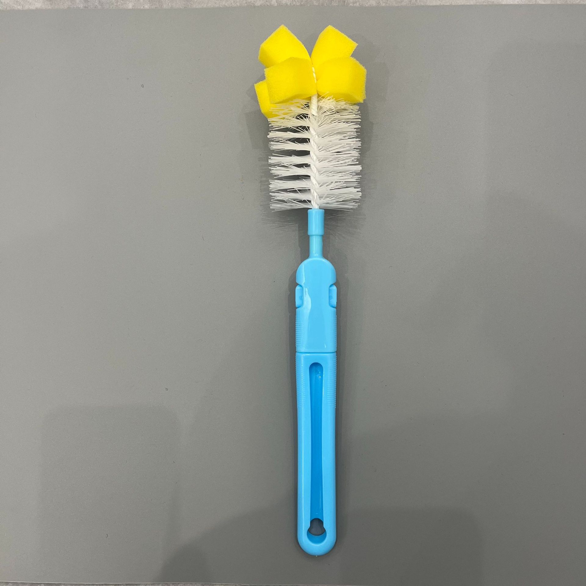 Venta directa de fábrica de cepillo para biberones, cepillo para limpiar biberones, cepillo plegable para vasos, cepillo para vasos con mango largo extraíble