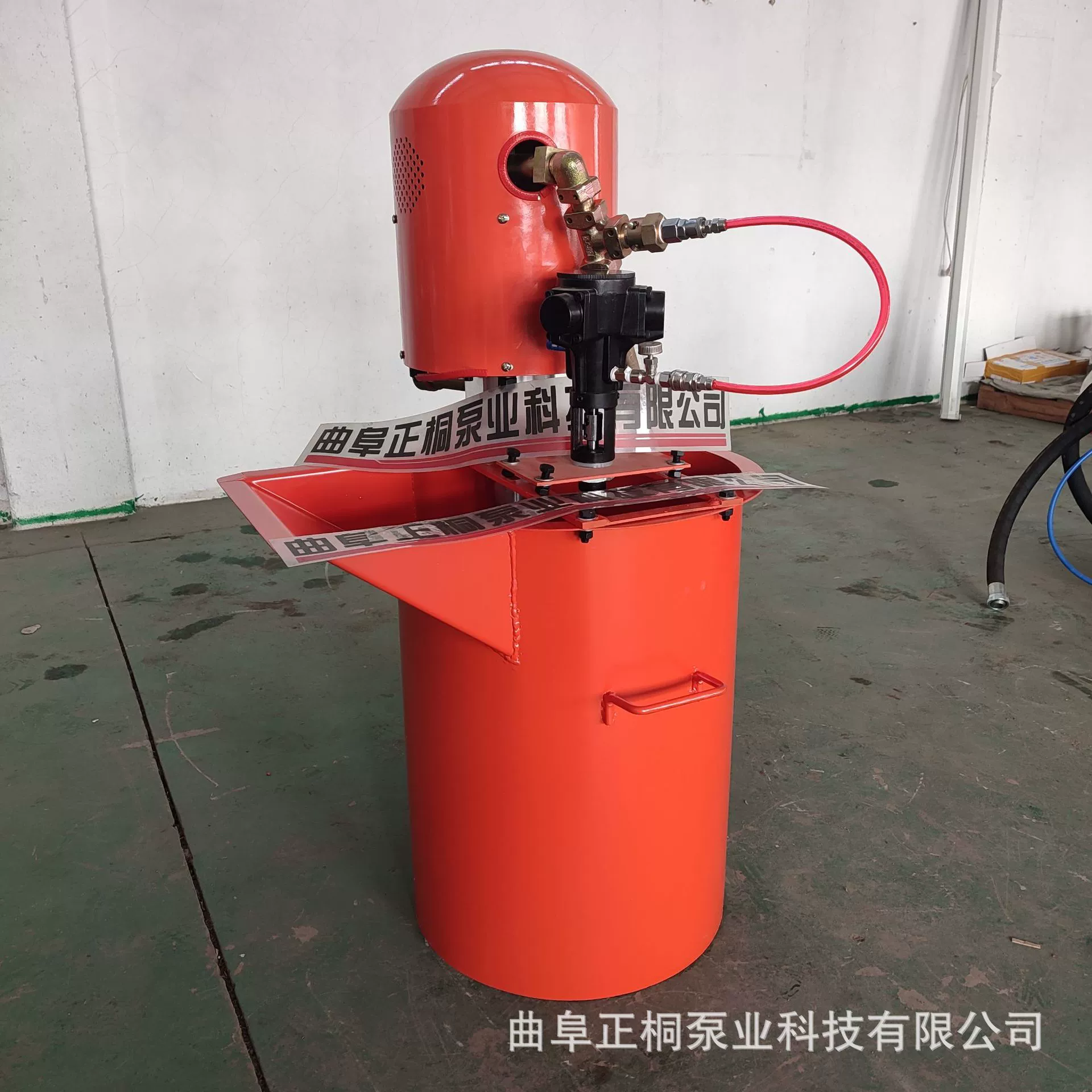 Портативный взрывозащищенный пневматический впрыскивательный насос ZBQ15/6 для небольших шахт