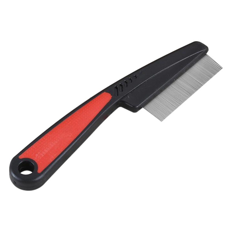 Pet Comb New Stainless Steel Cat Comb Single Row De-Floating Hair Needle Comb Cleaning and Beauty Pet Comb Dog Comb