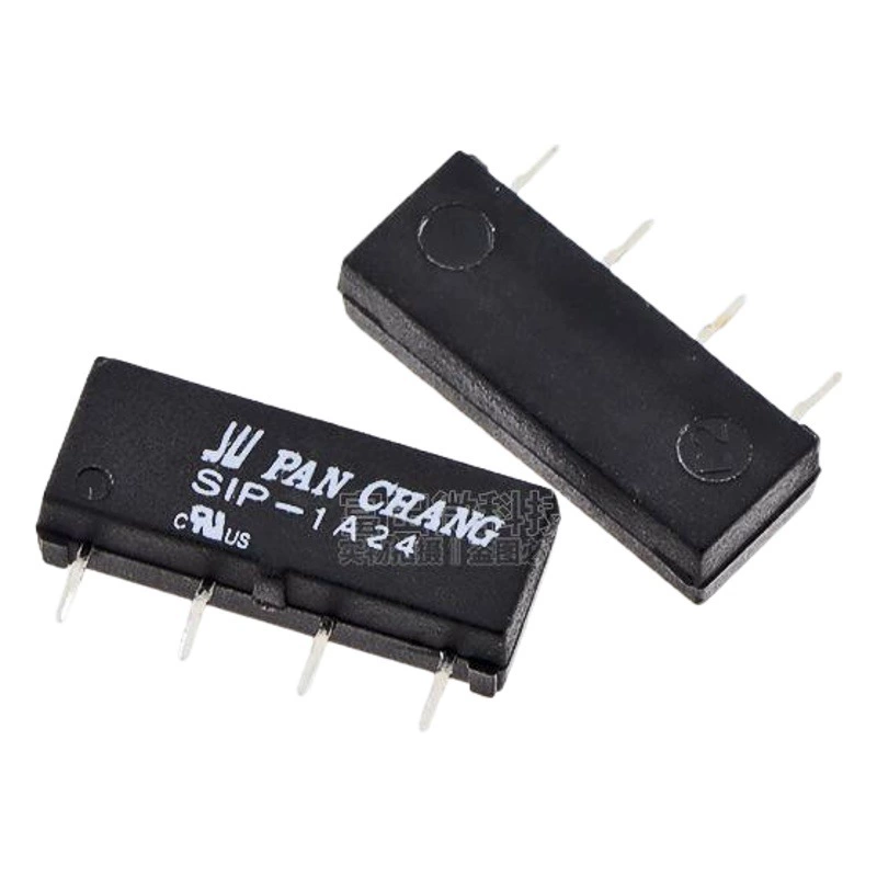 SIP-1A05 SIP-1A12 SIP-1A24 4-контактное Оригинальное Герконовое реле 1A