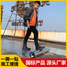 SBS自粘聚合物改性沥青防水卷材 屋面屋顶漏水漏雨自粘防水材料