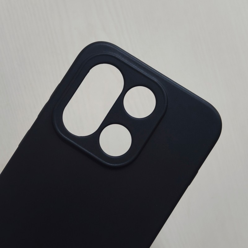 One plus 15 matte soft case black fine holes