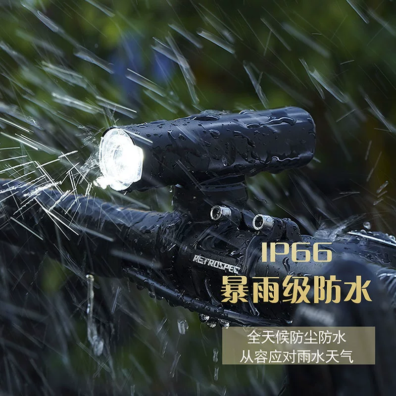 Mountain bike, road front headlights for cycling, waterproof flashlight
