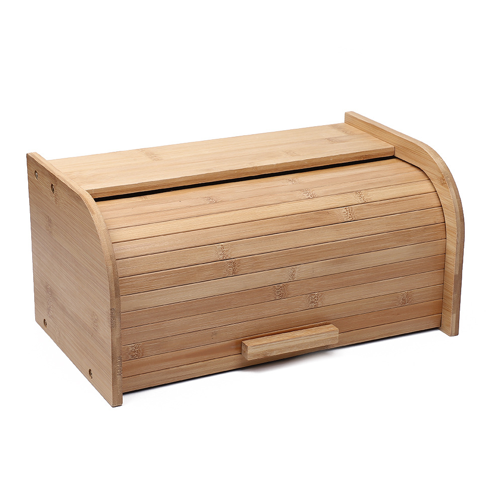 Caja de pan japonesa multicapa de bambú nan cocina caja de almacenamiento de pan portátil de madera caja de almacenamiento de alimentos de madera doméstica image 5