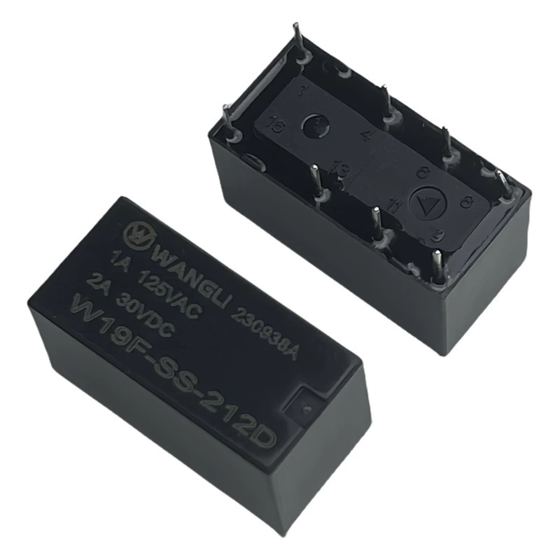 Wang Li W19F реле 12V 1A 8 футов два набора преобразования 4078 Малый реле сигнала связи