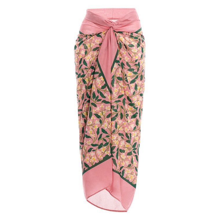Regular Top Length Women's Sexy Flower Printing One Piece
