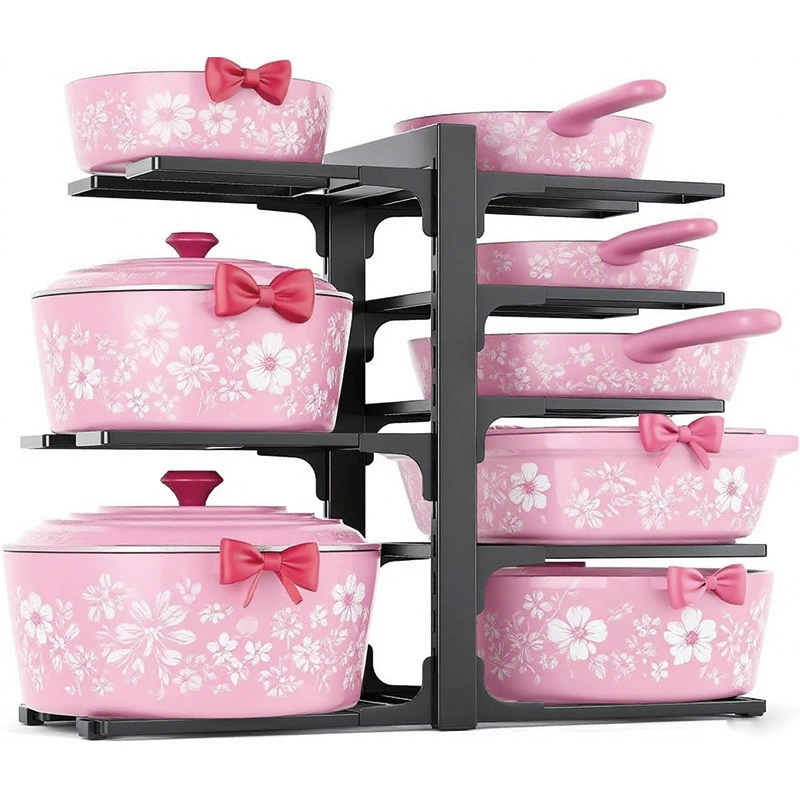 Напольная многоярусная подставка для кухонной утвари, многоуровневый органайзер для посуды, многоярусная подставка под раковину для овощей, настольное хранение.