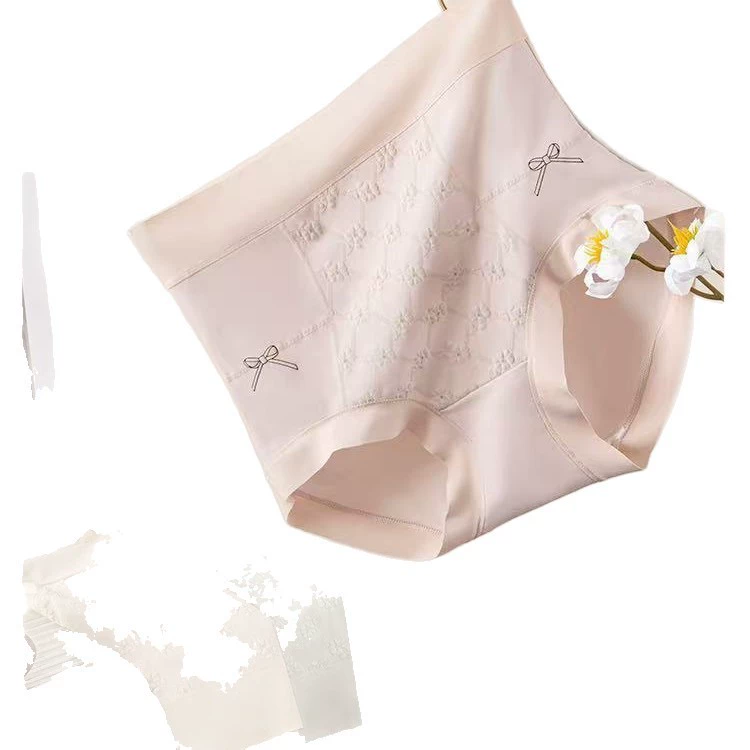 (Cross-border trading), silk comfortable waist belt, high quality pants, underwear, high waist