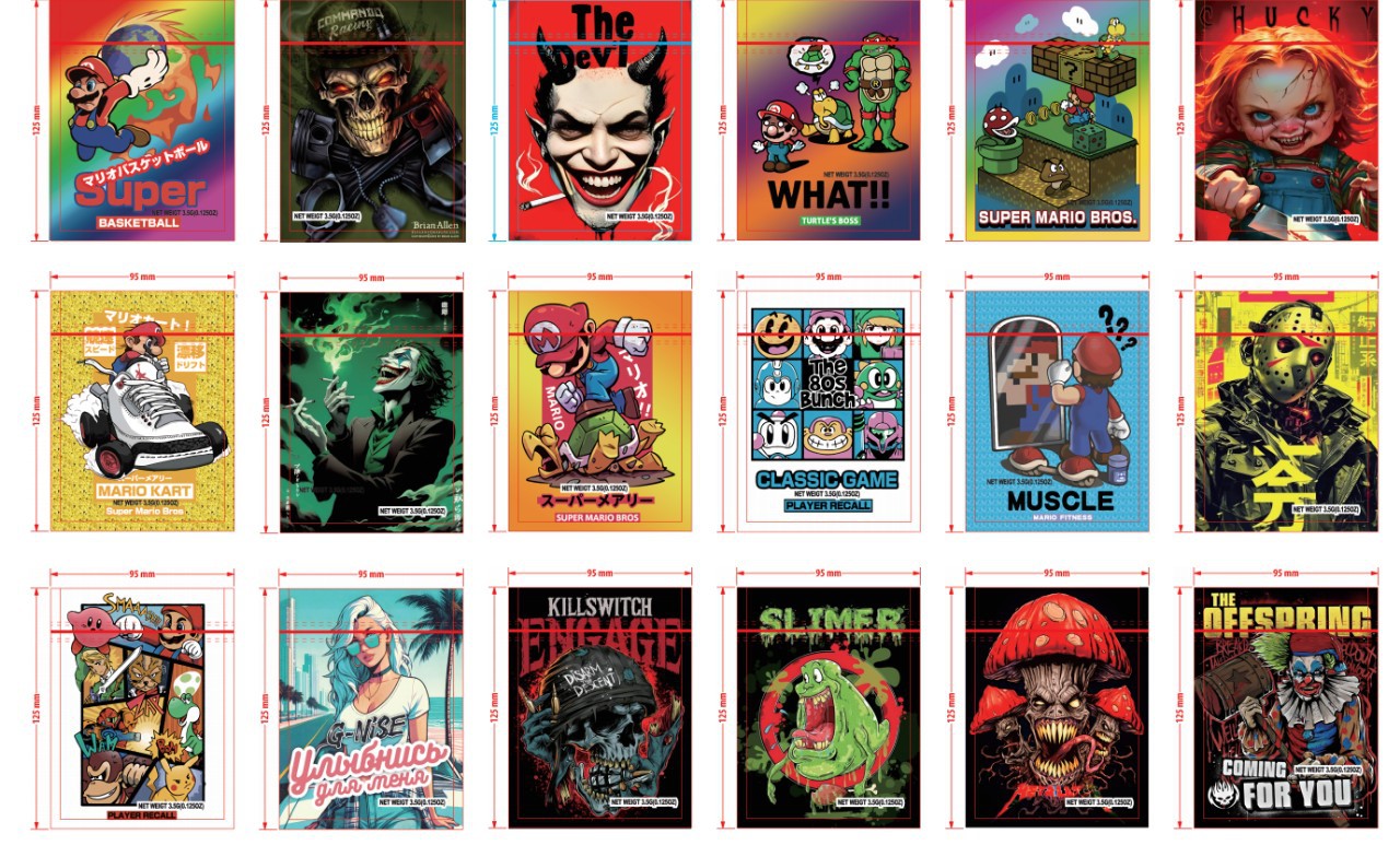 3.5克包装盒配胶袋 3.5克烟草袋