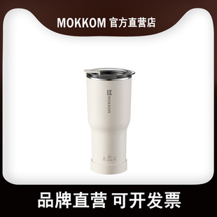 Mokkom Electric Heating Cup Small Heating Cup Office Thermos Cup Portable Travel Split Electric Heating Water Cup