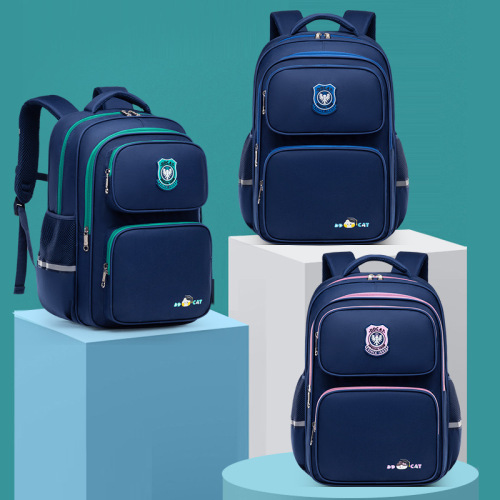  New Primary School Bags Burden-Reducing Spine Protection Three-dimensional Waterproof Large Capacity Children's Backpack Wholesale