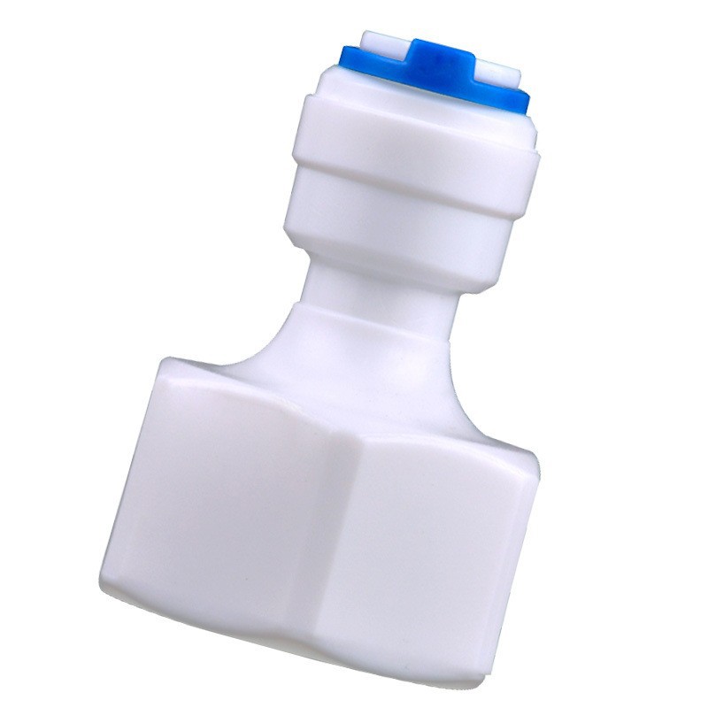 Venta al por mayor 4-punto interior dientes a 2 tubo purificador de agua del hogar conector rápido 1048n purificador de agua conector