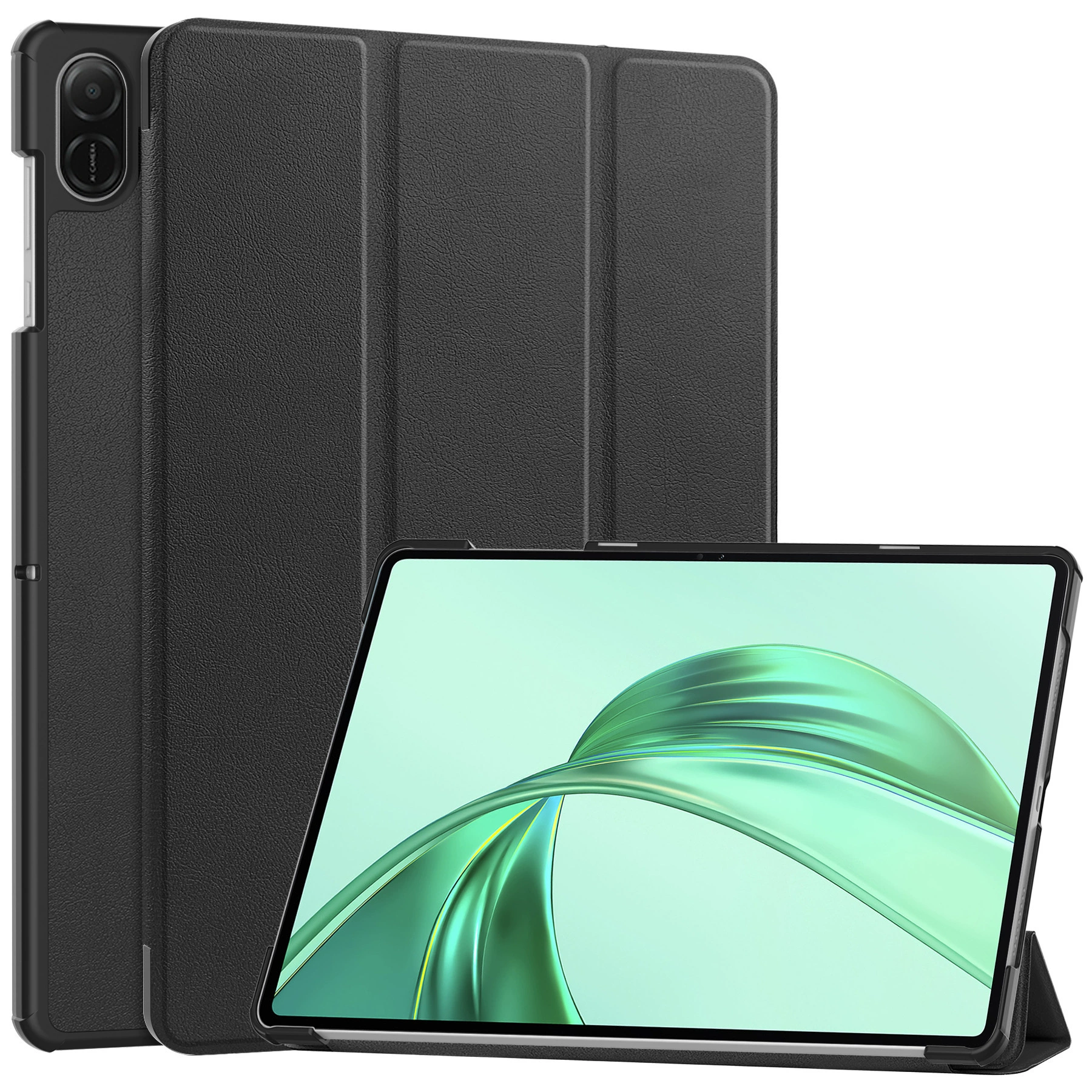 Защитный кожаный чехол для планшета 11 дюймов Honor X8A Castle для 2024 года, для Honor Pad X8A, трио-выключен три-под (three-off) планшетный чехол