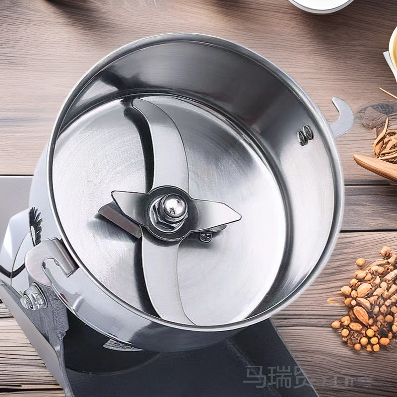 1000克磨粉研磨粉碎打粉机超细研磨五谷杂粮打粉磨粉机博文