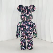 bearbrick 400%�����ܺ�ɫ�黨�����eľ�ܳ������k28cm�͏d�[��