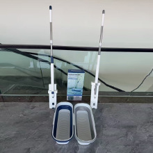 家用拖把大面积拖地拖把水桶一体360旋转平板拖墩布拖把可加液