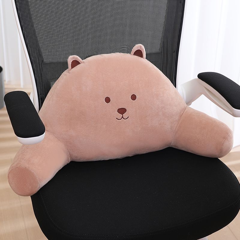 Office Seat Cushion Lumbar Support Cushion Car Lumbar Pillow Back Cushion Chair Waist Support Sofa Maternity Pillow