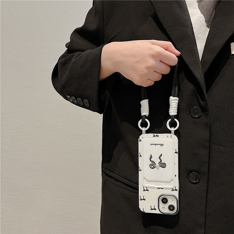 Casual, Elegant, Cute Style Tpu Bow Knot Casual Elegant Cute Phone Cases Phone Accessories