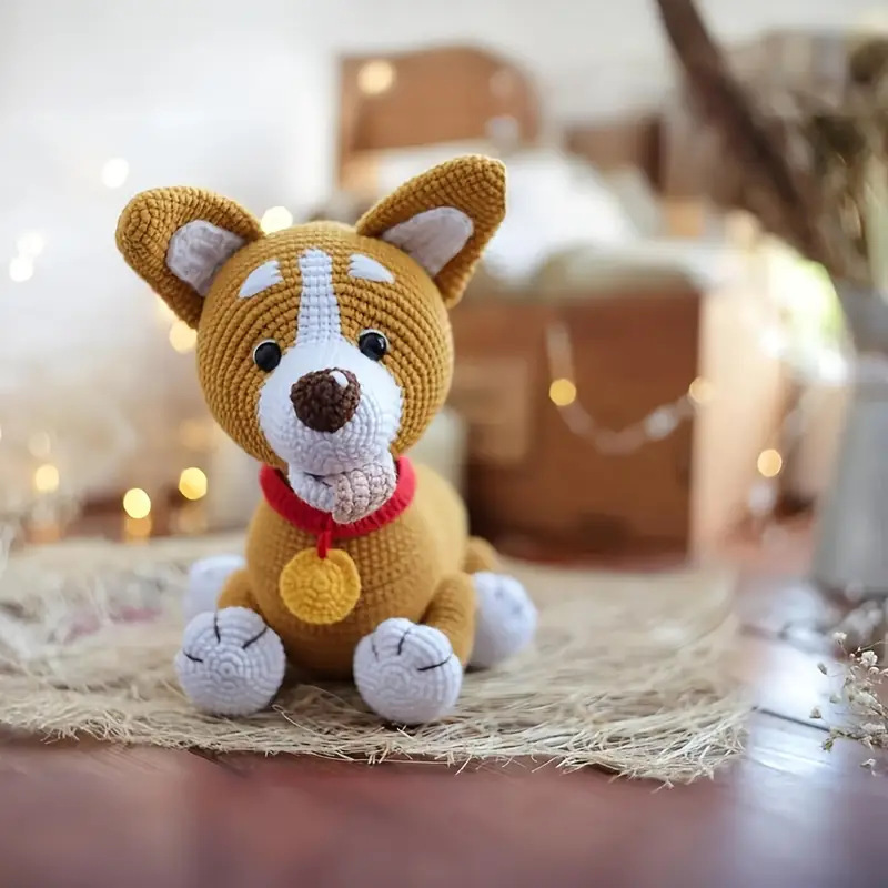 Cross-Border Beginner DIY Crochet Kit, Doll Handmade Crochet Kit, Animal Crochet Set, Decorative Items