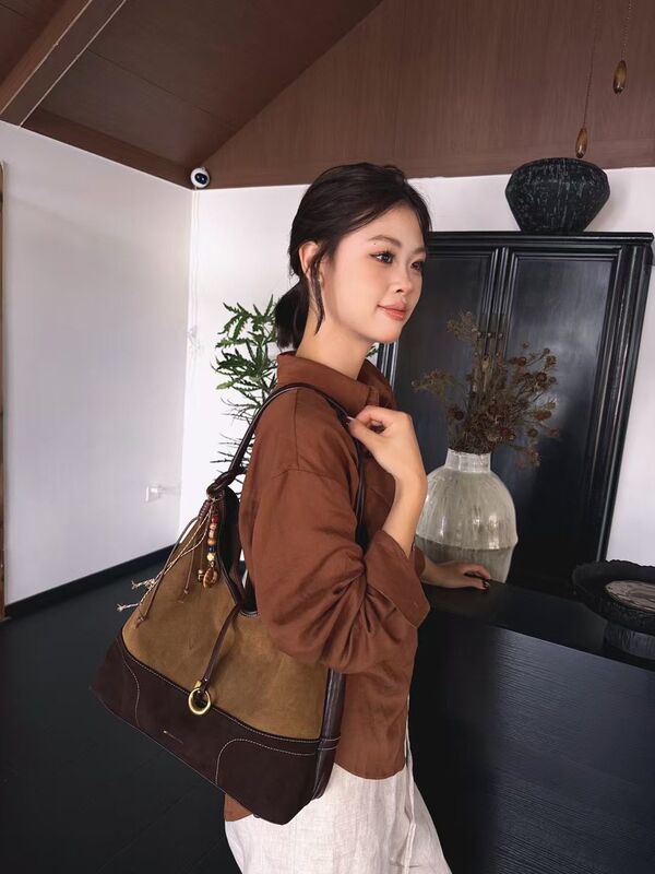 韩版磨砂皮女包早秋新款时尚休闲腋下包托特包百搭大容量单肩包潮|undefined